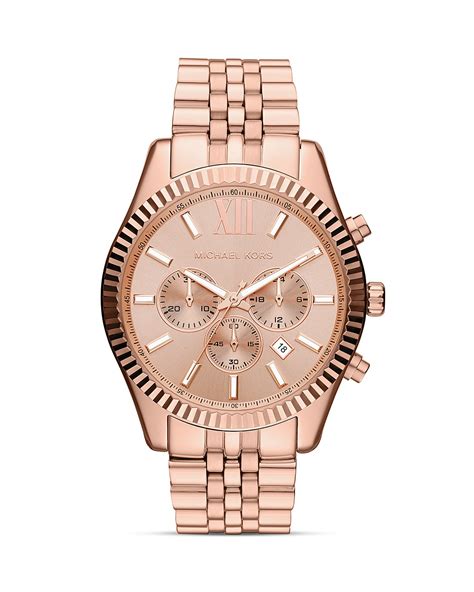 rose gold men michael kors watch|mk rose gold watch sale.